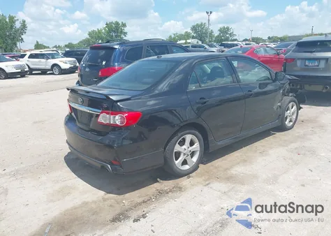 2012 Toyota Corolla S/Le из США, поврежденный, VIN 2T1BU4EE7CC755052